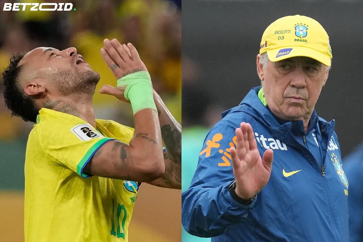 Ancelotti écarte Neymar de l'équipe du Brésil pour la Coupe du Monde 2026