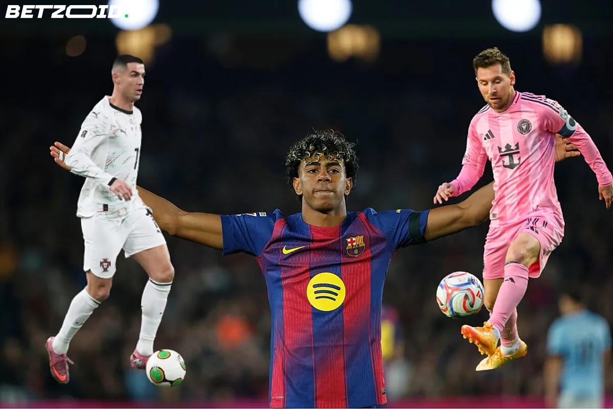 Mendes conseille à Yamal de suivre l'exemple de Messi et Ronaldo