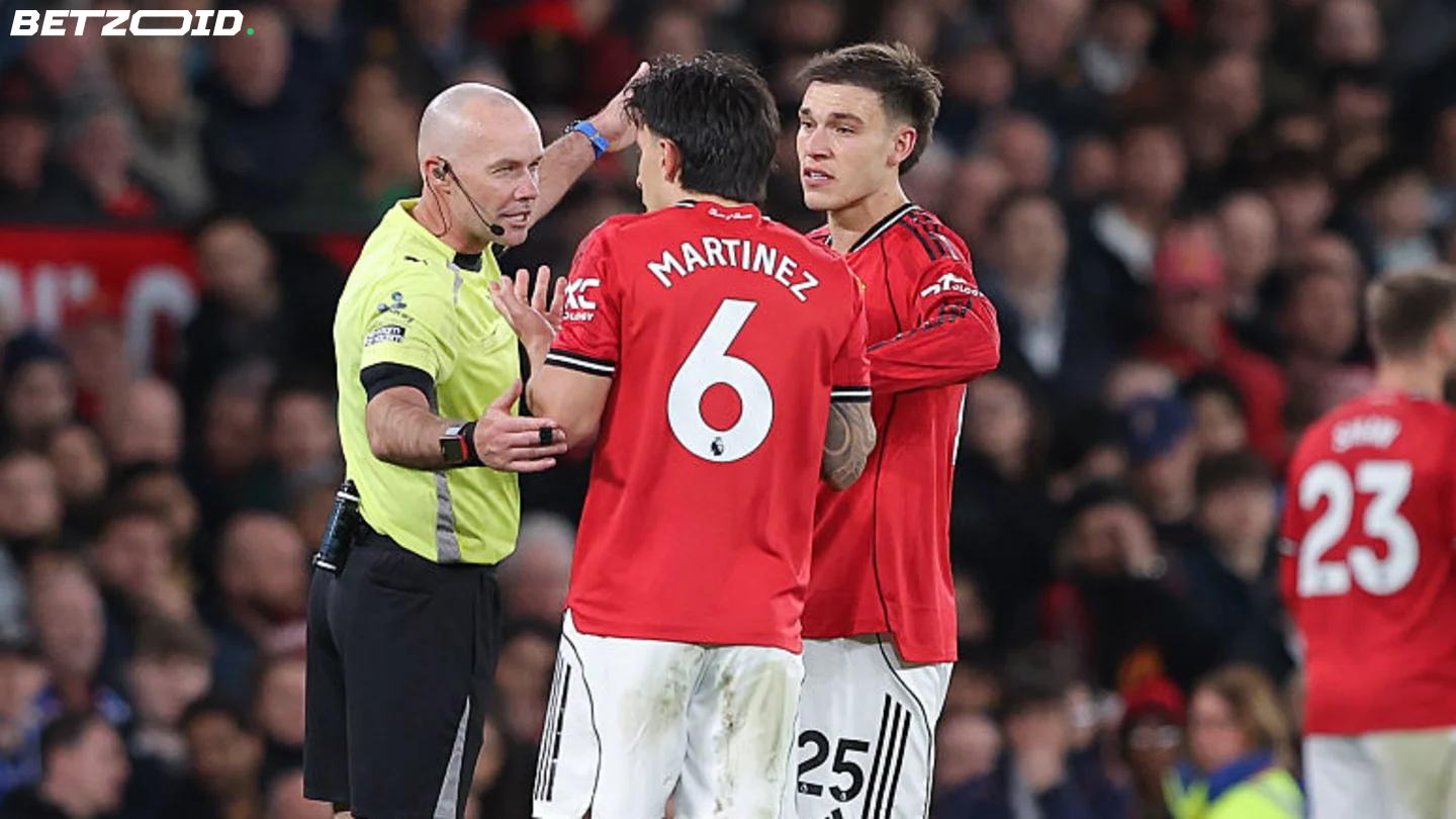 Appel du carton rouge de Martinez rejeté : la suspension de Man Utd confirmée