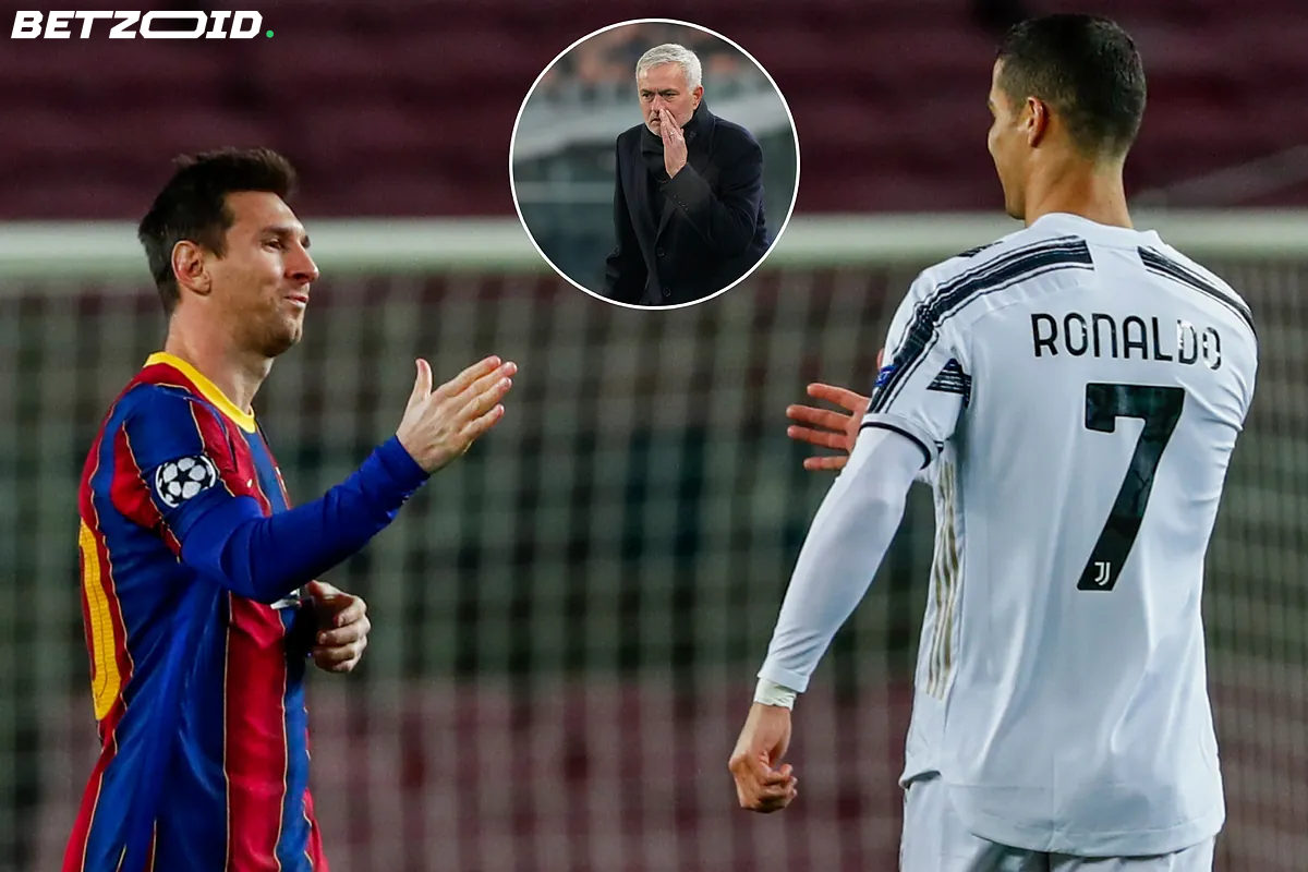 Ronaldo aime le post de Mourinho comparant Messi en 2012
